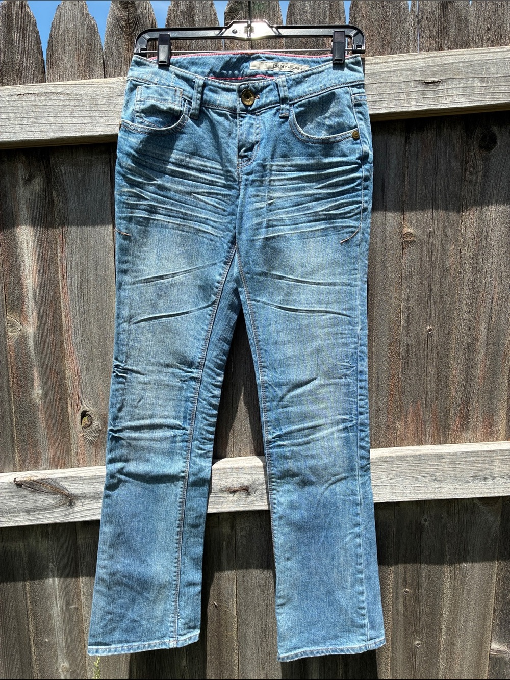 DKNY Light Blue Boot Cut Jeans